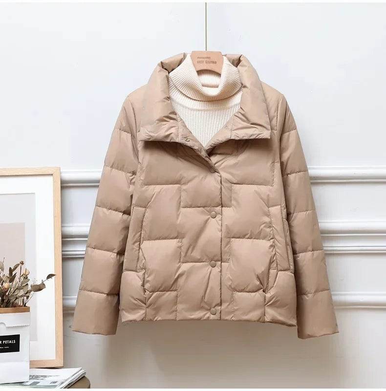 2024 Lightweight Down Jacket for Women - Casual Autumn Winter Vest - Buy Center US