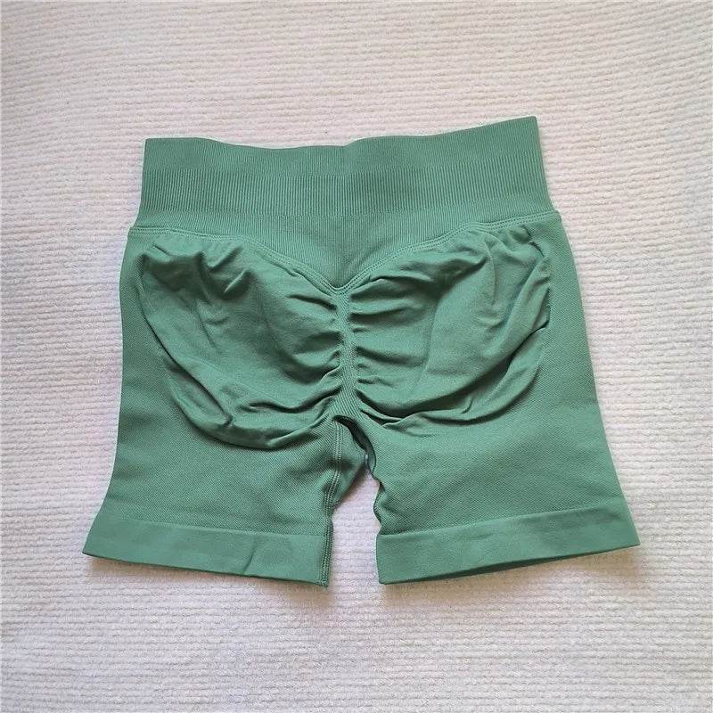 LEDP Women's Scrunch Butt Running Shorts - Seamless Biker Yoga Fit - Buy Center US