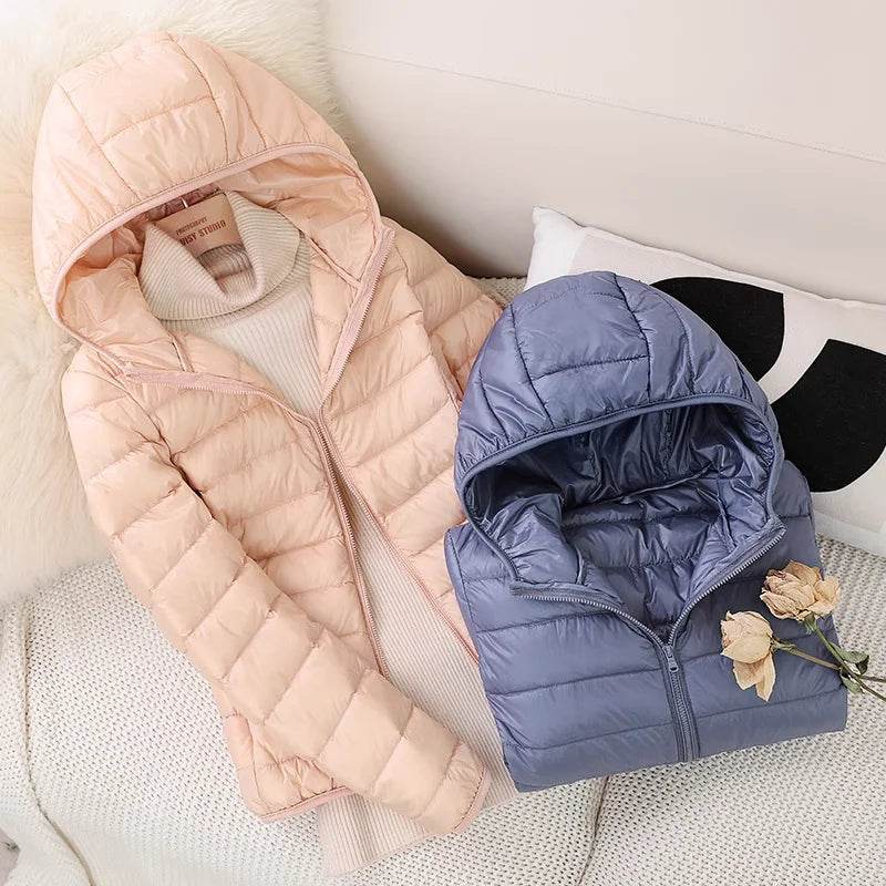 2023 Women’s Ultralight Packable Puffer Jacket - 13 Colors Available - Buy Center US