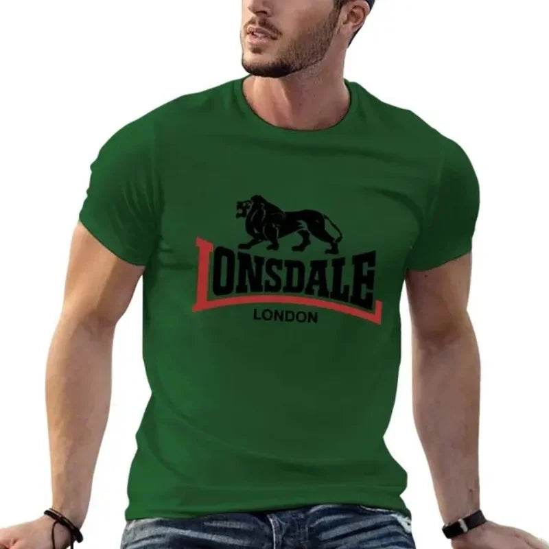 Summer 3D Lion Print T-Shirt for Men - Casual Loose O-Neck Tee - Buy Center US