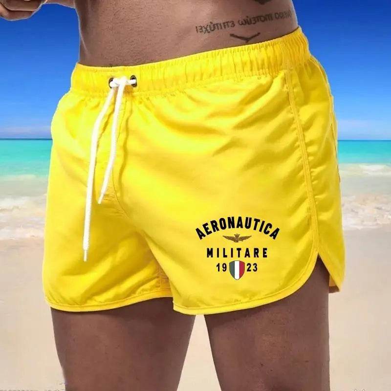 2024 Men's Printed Swimming Shorts - Quick-Drying Beach Suit, Breathable - Buy Center US