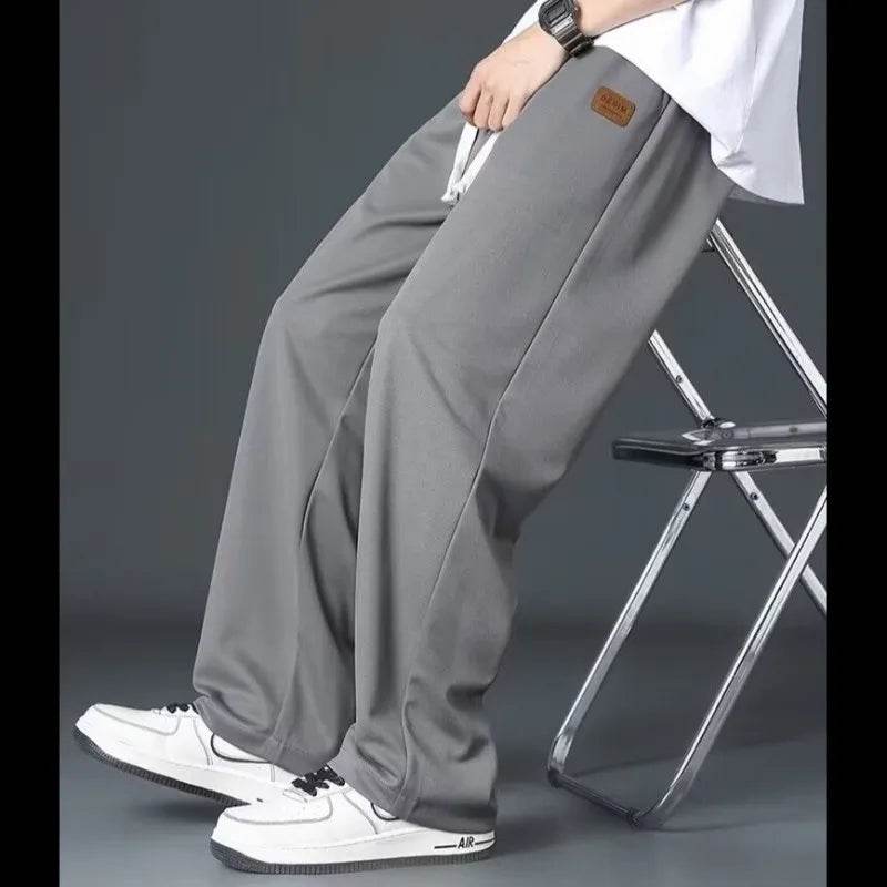 Trendy Men’s Casual Jogger Sweatpants - Quick Drying for Spring & Summer - Buy Center US