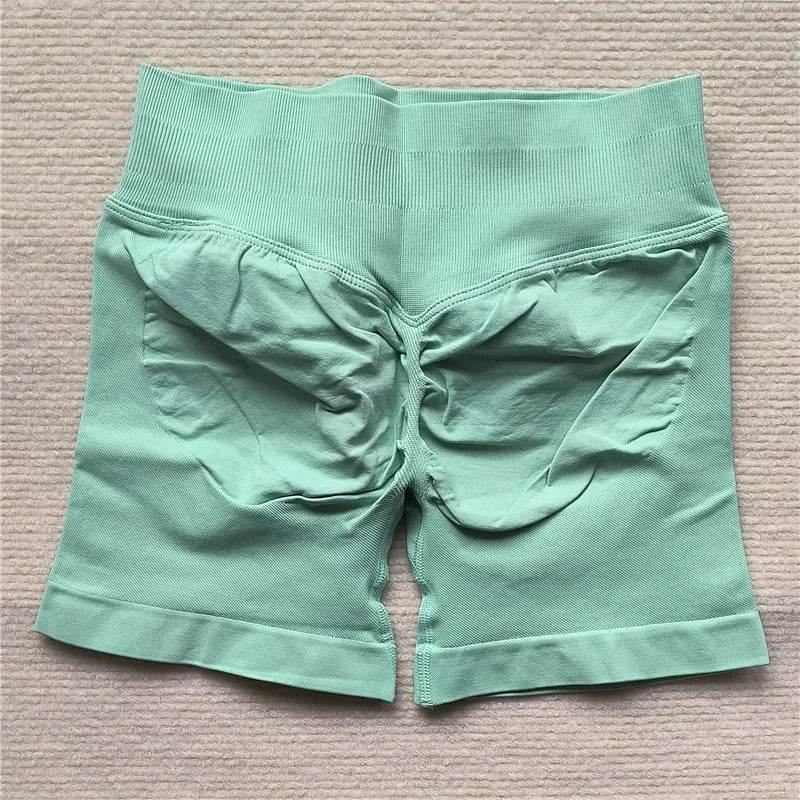 LEDP Women's Scrunch Butt Running Shorts - Seamless Biker Yoga Fit - Buy Center US