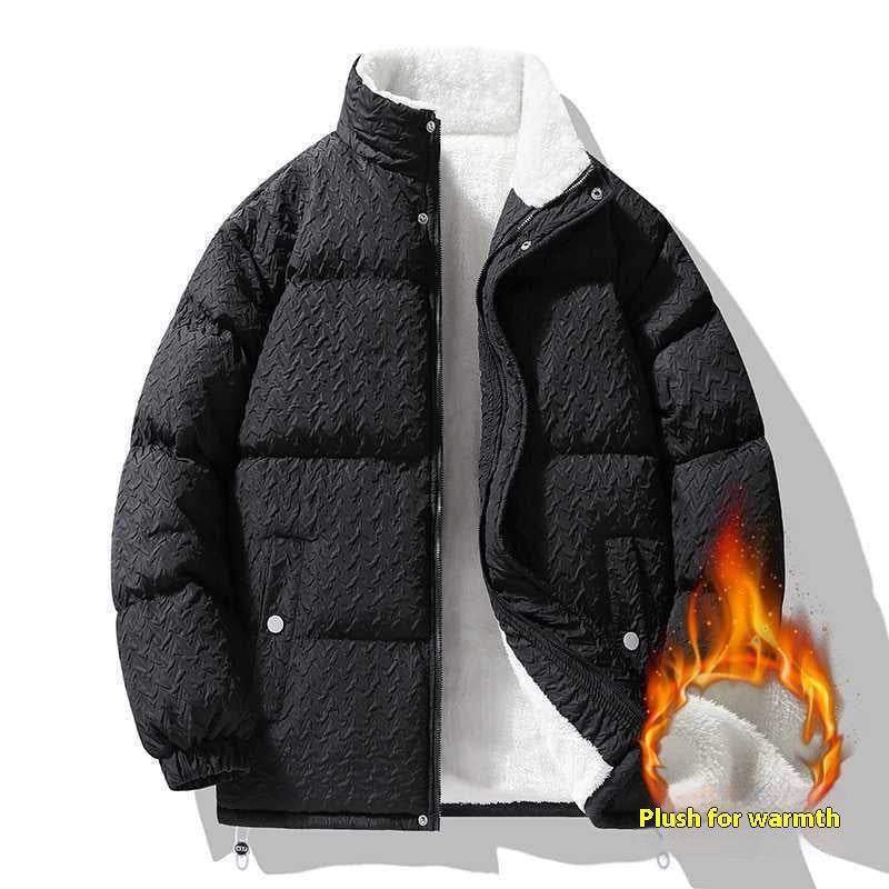 Buycenter Thickened Cotton-Padded Casual Cardigan for Men - Multiple Colors - Buy Center US