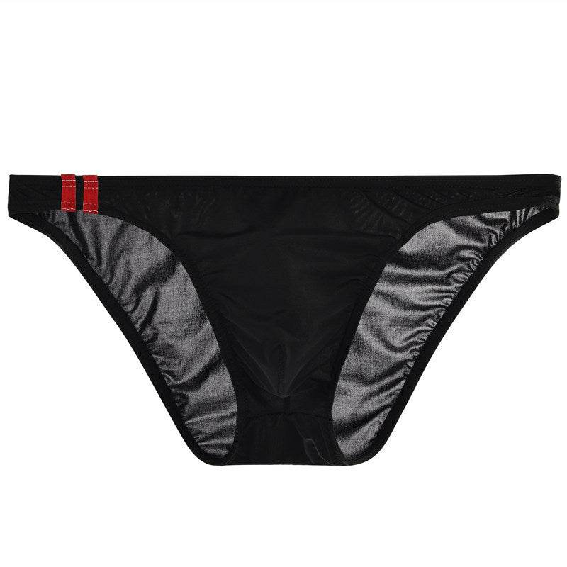 Buycenter Men's Ice Silk Low Waist Briefs - Thin, Breathable Comfort - Buy Center US
