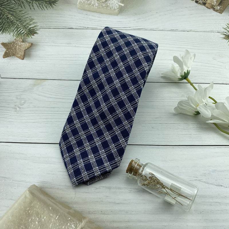 Buycenter Knitted Cotton Bow Tie - Striped Design for Schools - Buy Center US