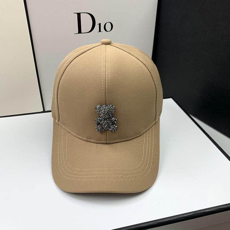 Women's Summer Sun Protection Hat - Rhinestone Baseball Cap Collection - Buy Center US