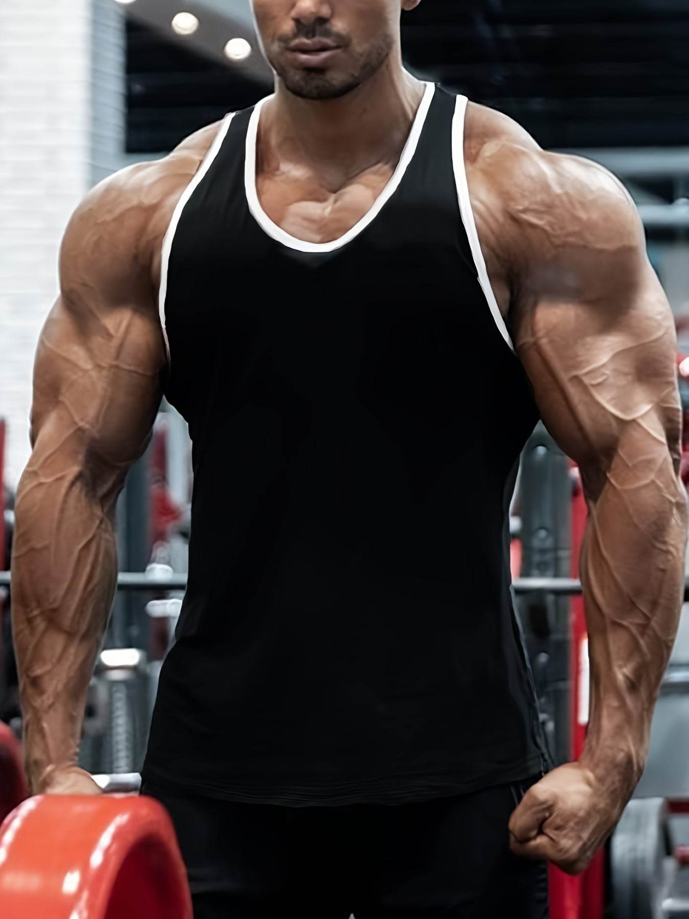 Men's Sleeveless Lightweight Tank Top - Breathable Activewear for Summer - Buy Center US