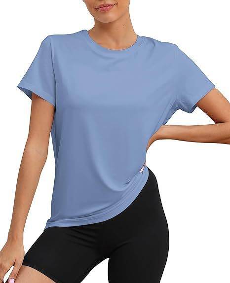 Casual Round Neck Loose T-Shirt - European & American Style - Buy Center US