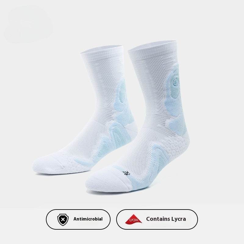 Long Wear-Resistant Non-Slip Jogging Socks for Basketball - Multiple Colors - Buy Center US