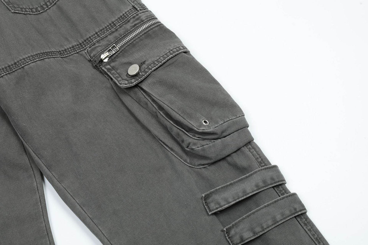 Buycenter Men's Casual Pants - Four Colors, Mid-Waist, Cotton Blend - Buy Center US