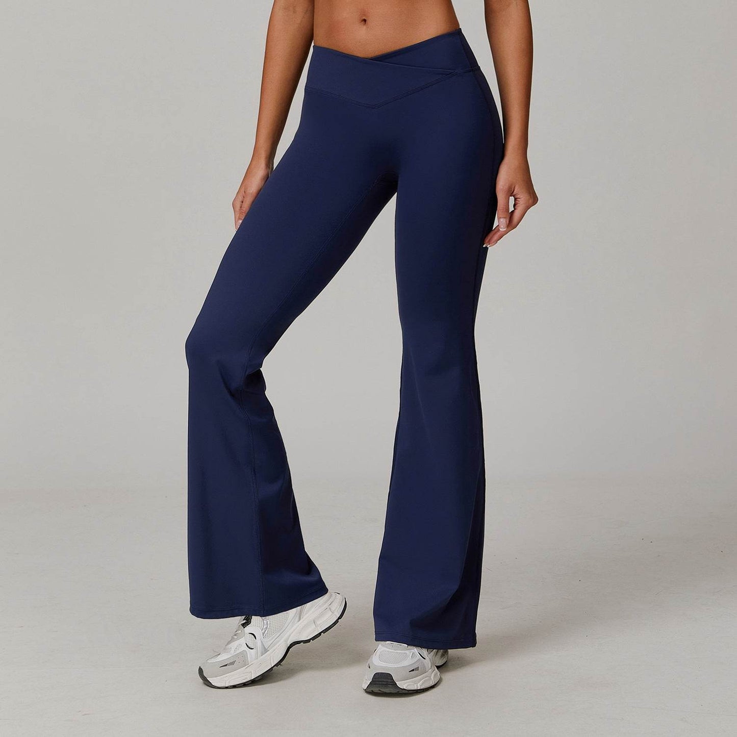 Women's High Waist Bell-Bottom Pants - Versatile Sport & Leisure Fit - Buy Center US