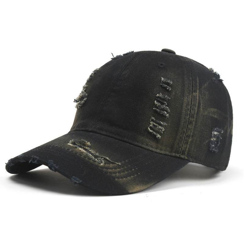 Trendy Washed Denim Baseball Cap for Spring & Summer – Unisex Style - Buy Center US