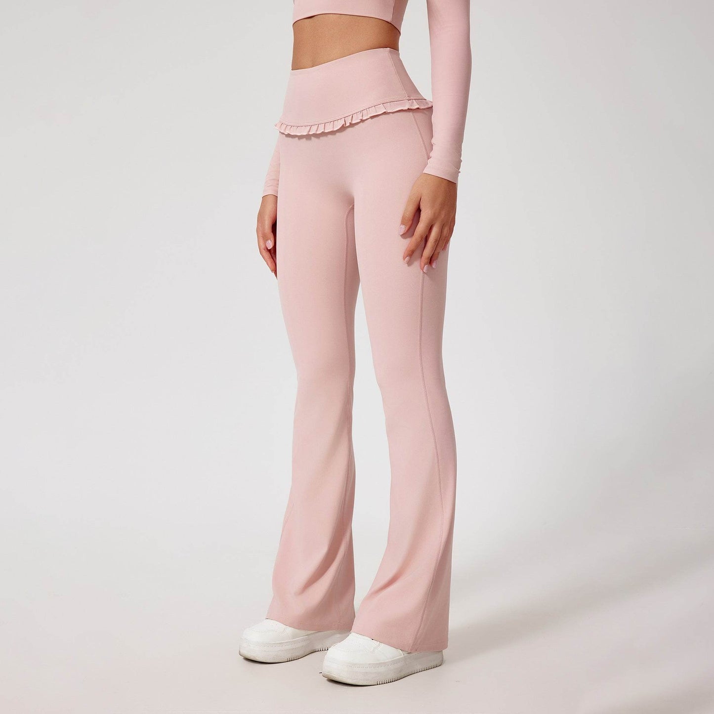 High Waist Yoga Pants - Nude Feel, Hip Lift, Breathable for Fitness - Buy Center US