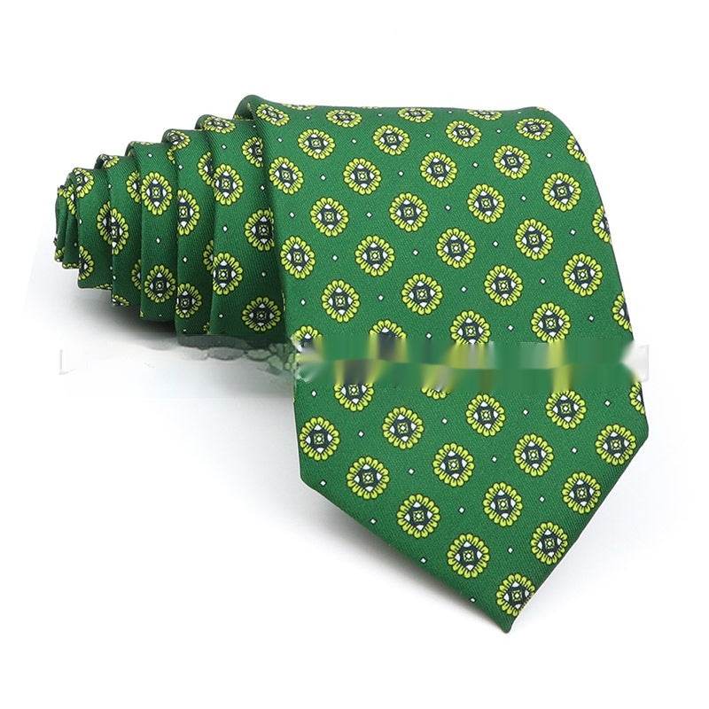 Buycenter Men's Printed Polyester Tie - Stylish Workplace Bow Tie - Buy Center US