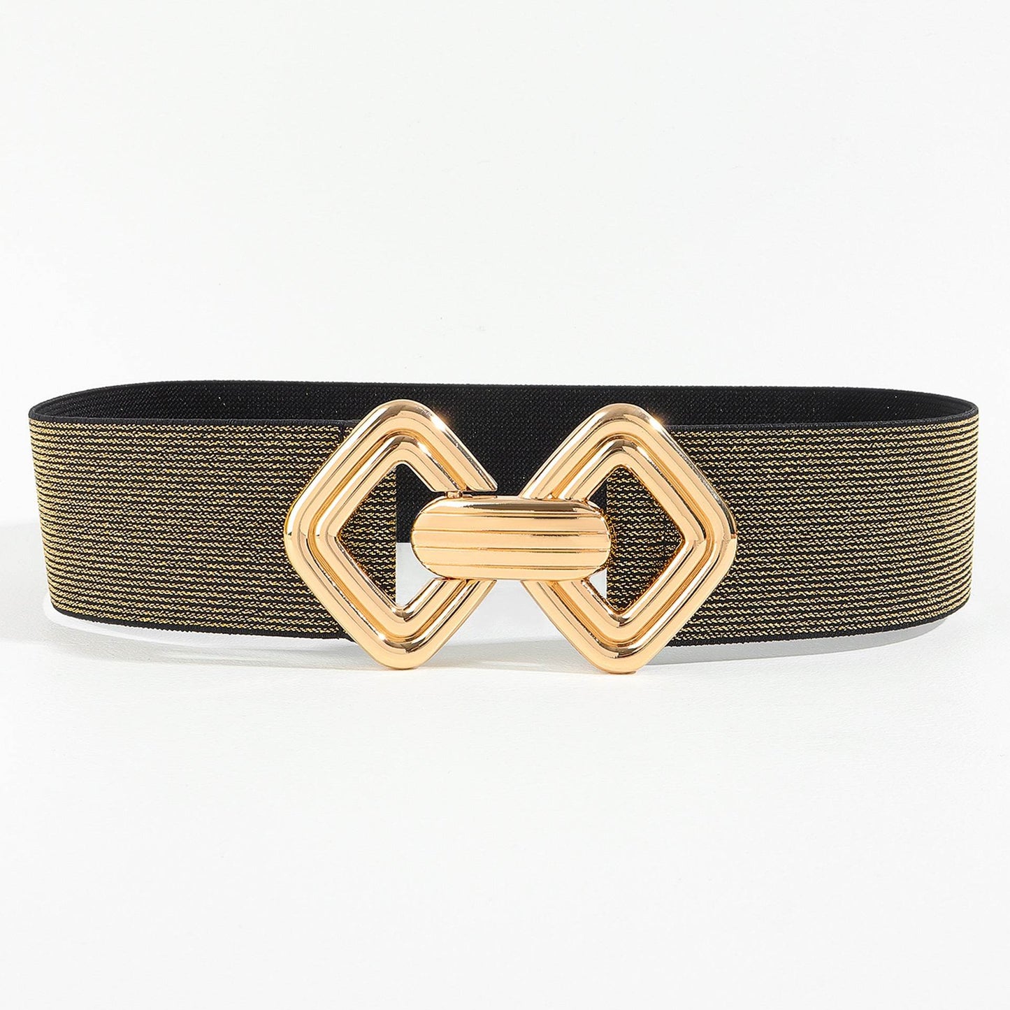 Stylish Wide Waist Elastic Belt for Women - Versatile PU Leather Design - Buy Center US