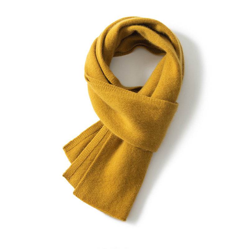 Buycenter Cashmere Scarf - Warm Wool Scarf for Men & Women, 150x26 cm - Buy Center US