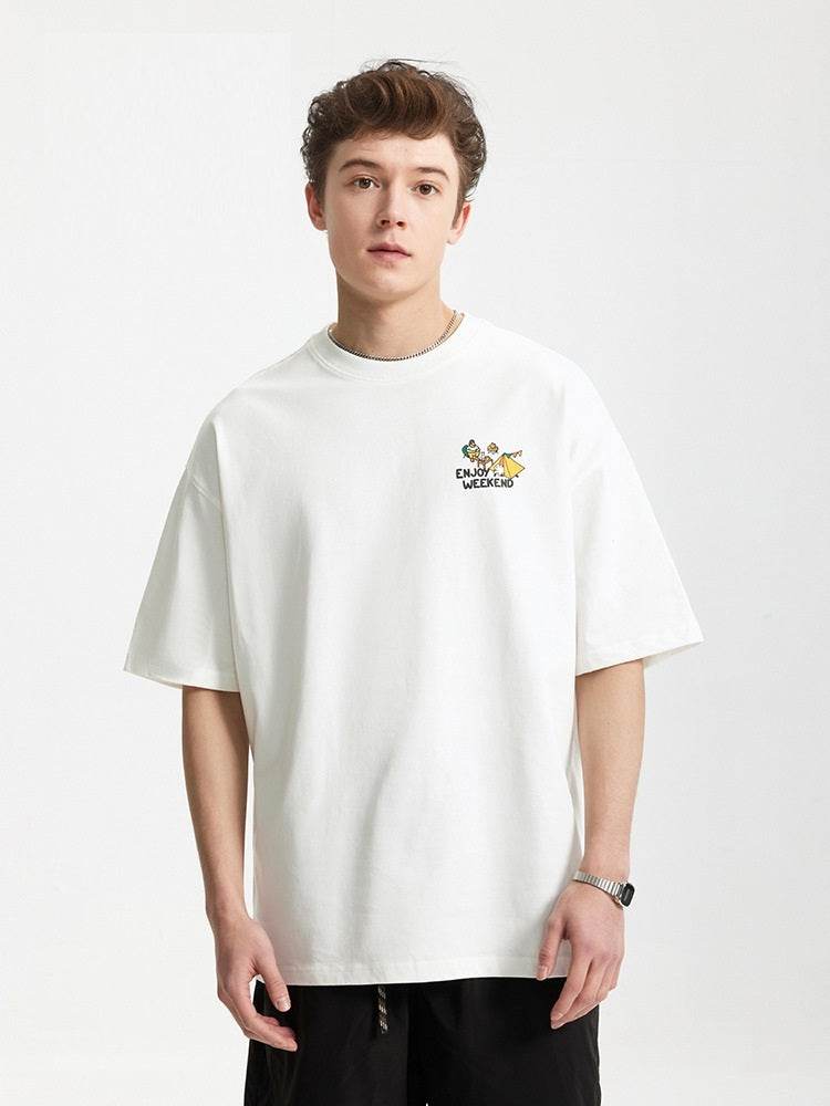 Outdoor Camping Printed T-Shirt - Loose Fit, Short Sleeve, Summer Style - Buy Center US