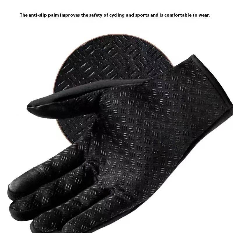 Buycenter Men's Winter Sports Gloves - Non-Slip, Windproof & Thick - Buy Center US