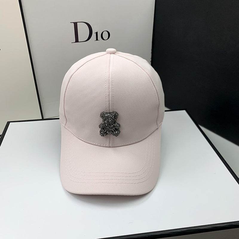 Women's Summer Sun Protection Hat - Rhinestone Baseball Cap Collection - Buy Center US