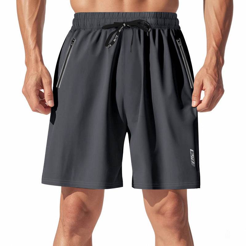 Buycenter Men's Quick-Dry Luminous Casual Shorts - Elastic Loose Fit - Buy Center US