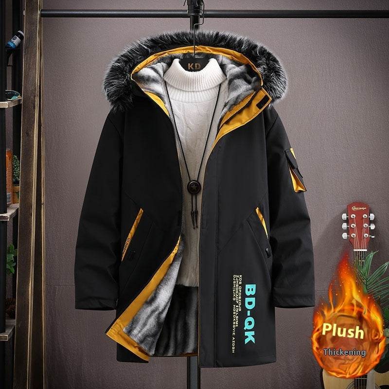 Buycenter Men's Fleece Jacket - Casual Slim Fit, Plus Size Options - Buy Center US