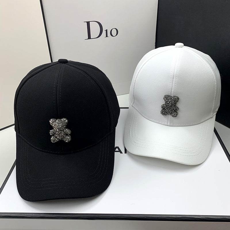 Women's Summer Sun Protection Hat - Rhinestone Baseball Cap Collection - Buy Center US
