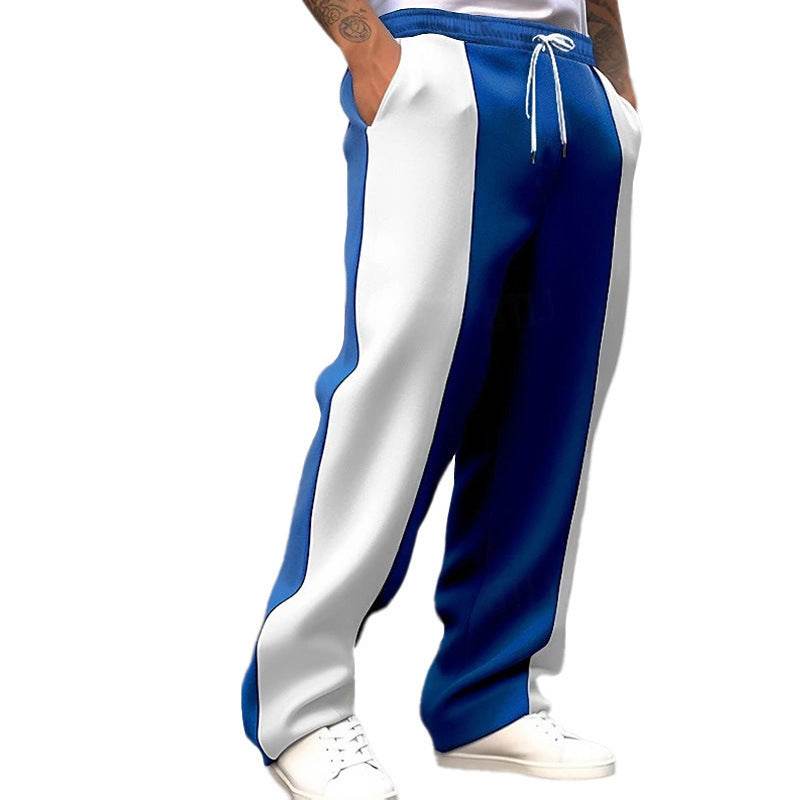Men's Casual Sports Trousers - Loose Fit, Mid Waist, Comfortable Style - Buy Center US