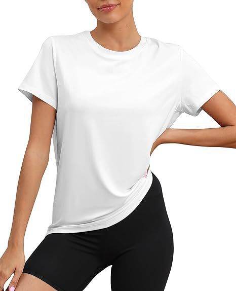 Casual Round Neck Loose T-Shirt - European & American Style - Buy Center US