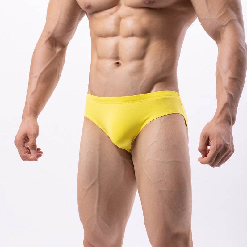 Buycenter Solid Color Sports Cotton Briefs - Breathable & Stylish Fit - Buy Center US