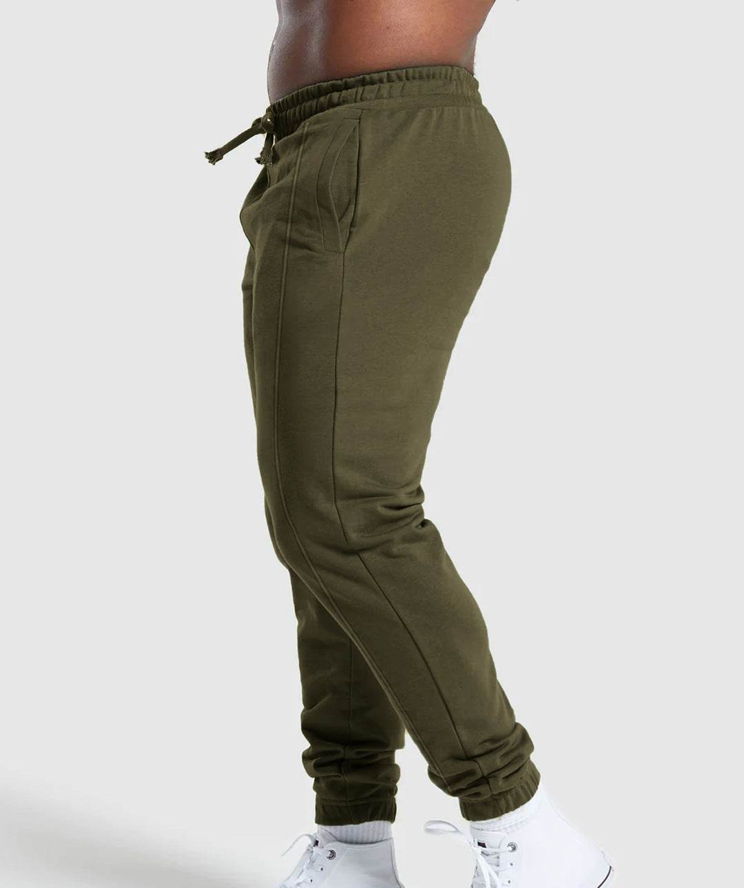 American Sports Men's Breathable Running Pants - High Waist & Loose Fit - Buy Center US