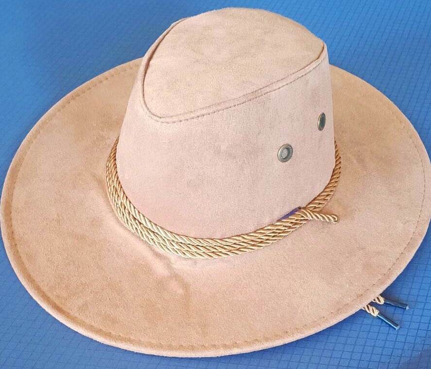 Big Velvet Cowboy Hat - Stylish Western Rope Rider Design for All Seasons - Buy Center US