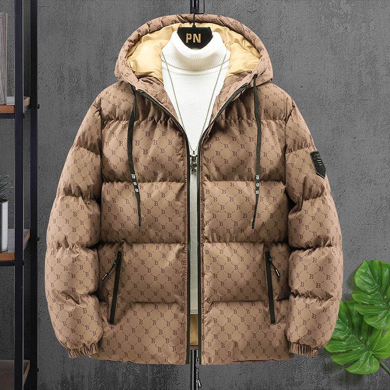 Buycenter Men's Thickened Cotton-padded Coat - Warm & Loose Fit - Buy Center US