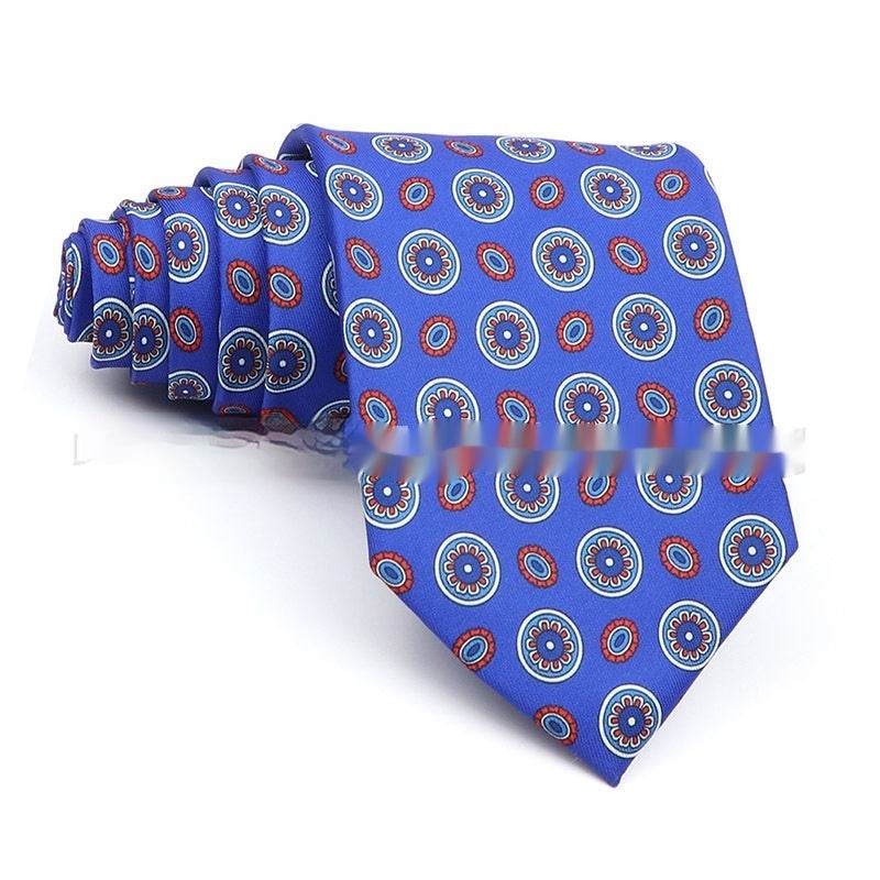 Buycenter Men's Printed Polyester Tie - Stylish Workplace Bow Tie - Buy Center US