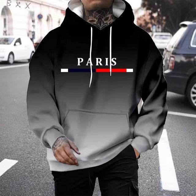 Buycenter Men's 3D Digital Printing Casual Top - Stylish Pullover for Every Occasion - Buy Center US