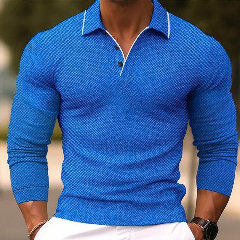Buycenter 3D Printed Men's Casual Sports Top - Long Sleeve, Spring & Autumn - Buy Center US