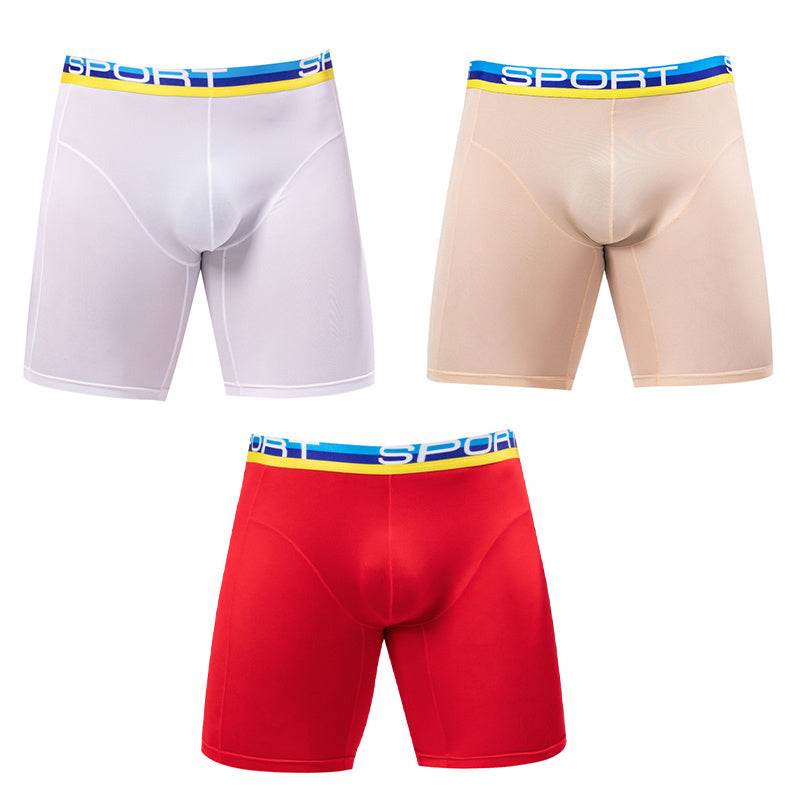 Buycenter Anti-Wear Ice Silk Running Underwear - Quick Dry, Breathable Fabric - Buy Center US