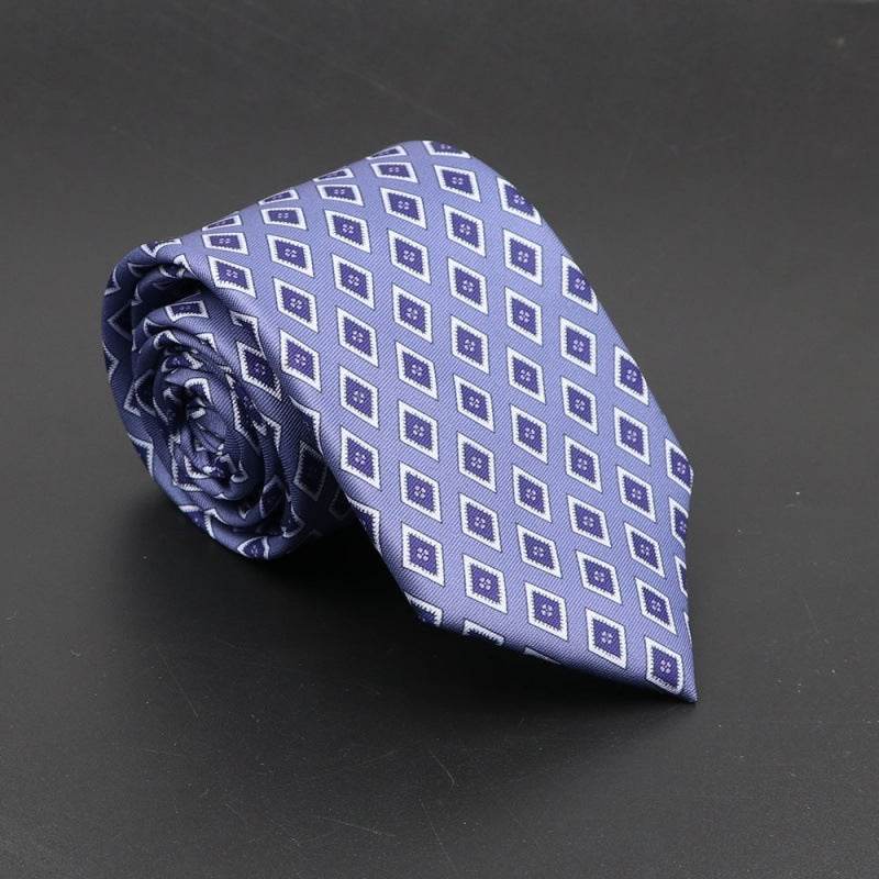 Buycenter Super Soft Silk Ties - 75mm Bohemian Necktie for Men - Buy Center US