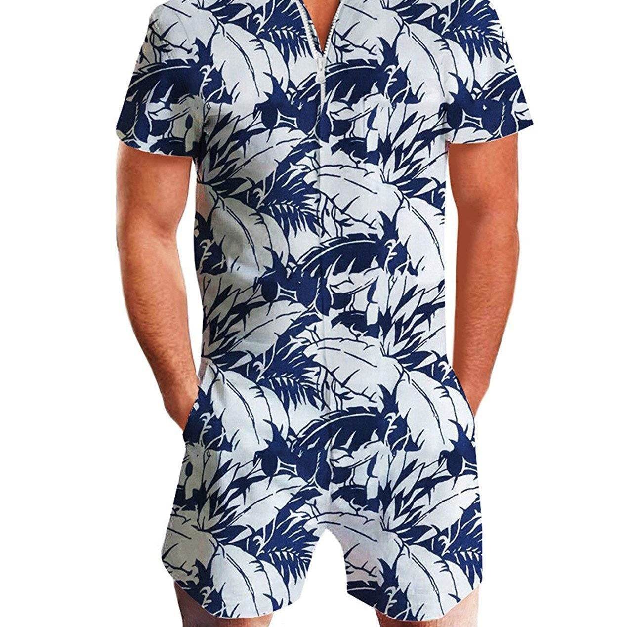 Buycenter Men's Summer Short-Sleeved Suit - European & American Fit - Buy Center US