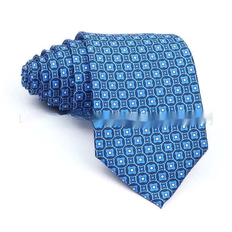 Buycenter Men's Printed Polyester Tie - Stylish Workplace Bow Tie - Buy Center US