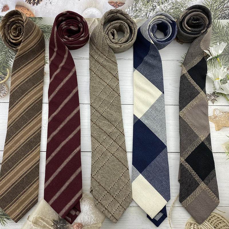 Buycenter Knitted Cotton Bow Tie - Striped Design for Schools - Buy Center US
