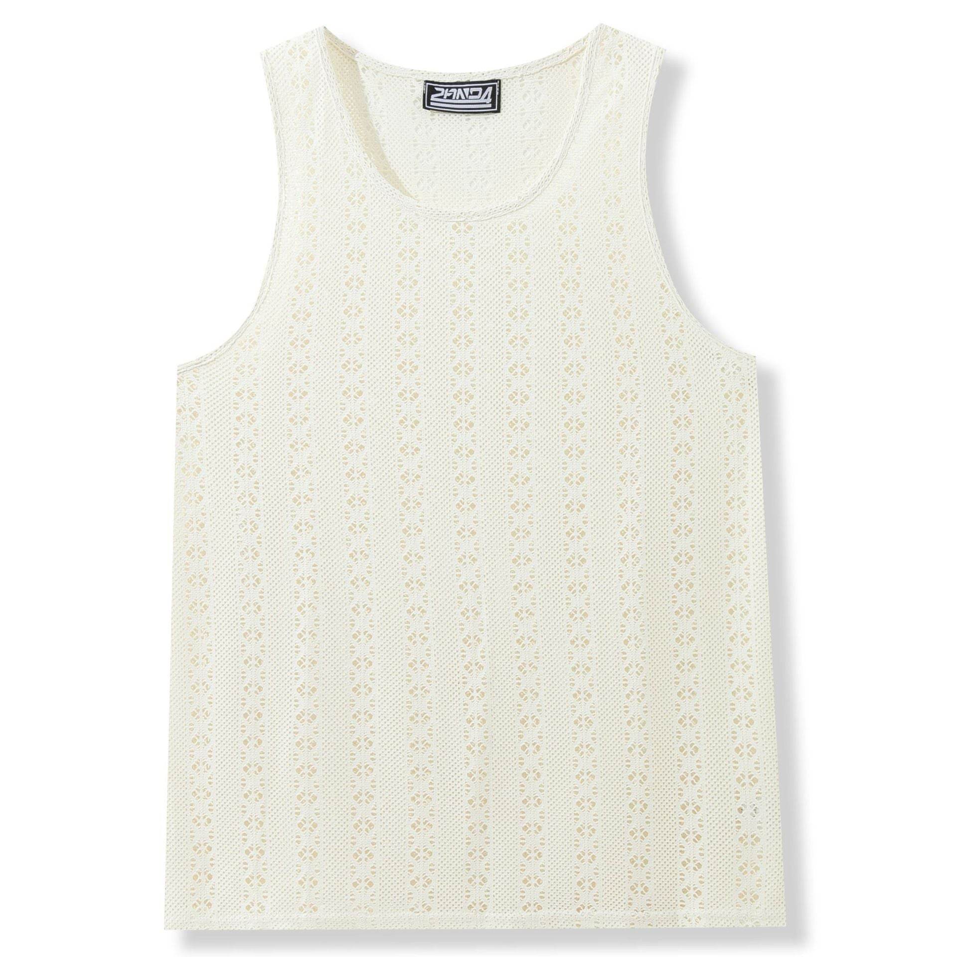 Casual Round Neck Beach Vest - Loose Fit for Summer Style - Buy Center US