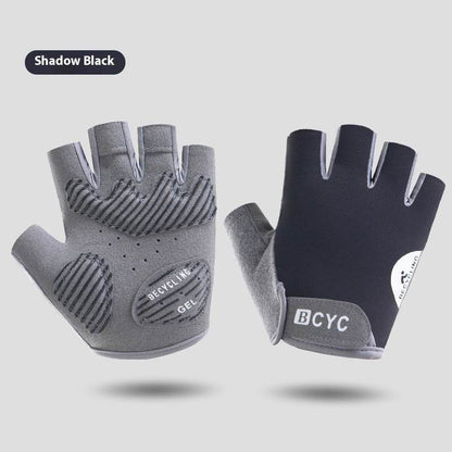 Buycenter Thin Half Finger Anti-Slip Exercise Gloves - Quick Drying, Sun Protection - Buy Center US
