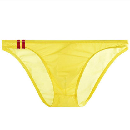 Buycenter Men's Ice Silk Low Waist Briefs - Thin, Breathable Comfort - Buy Center US