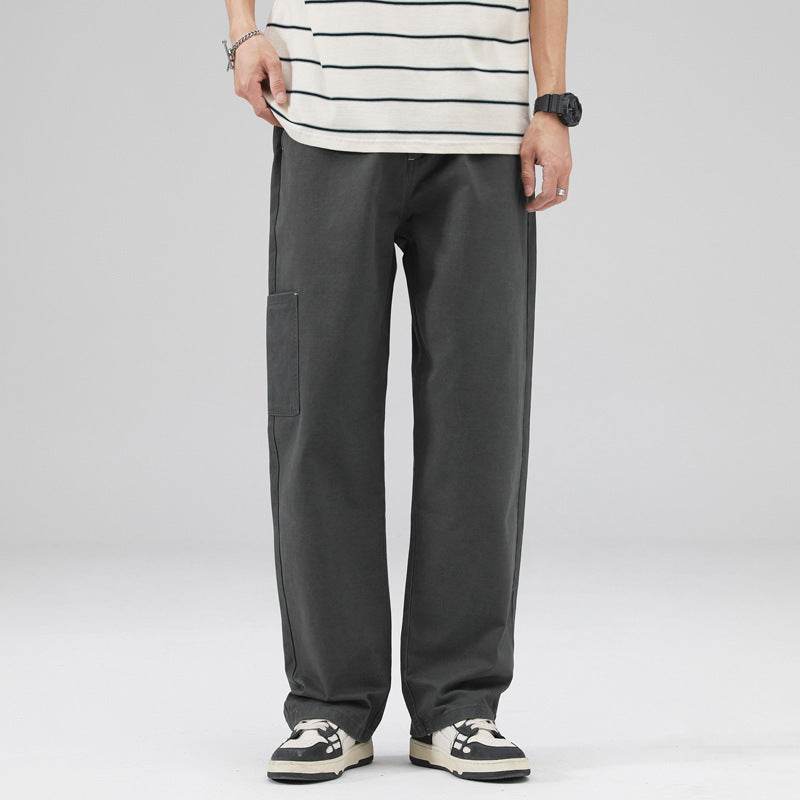 Buycenter Men's Loose Cotton Working Pants - Casual & Comfortable Fit - Buy Center US