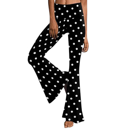 Low Waist Printed Bootcut Trousers - Stylish Urban Fashion, Sizes S-XXL - Buy Center US