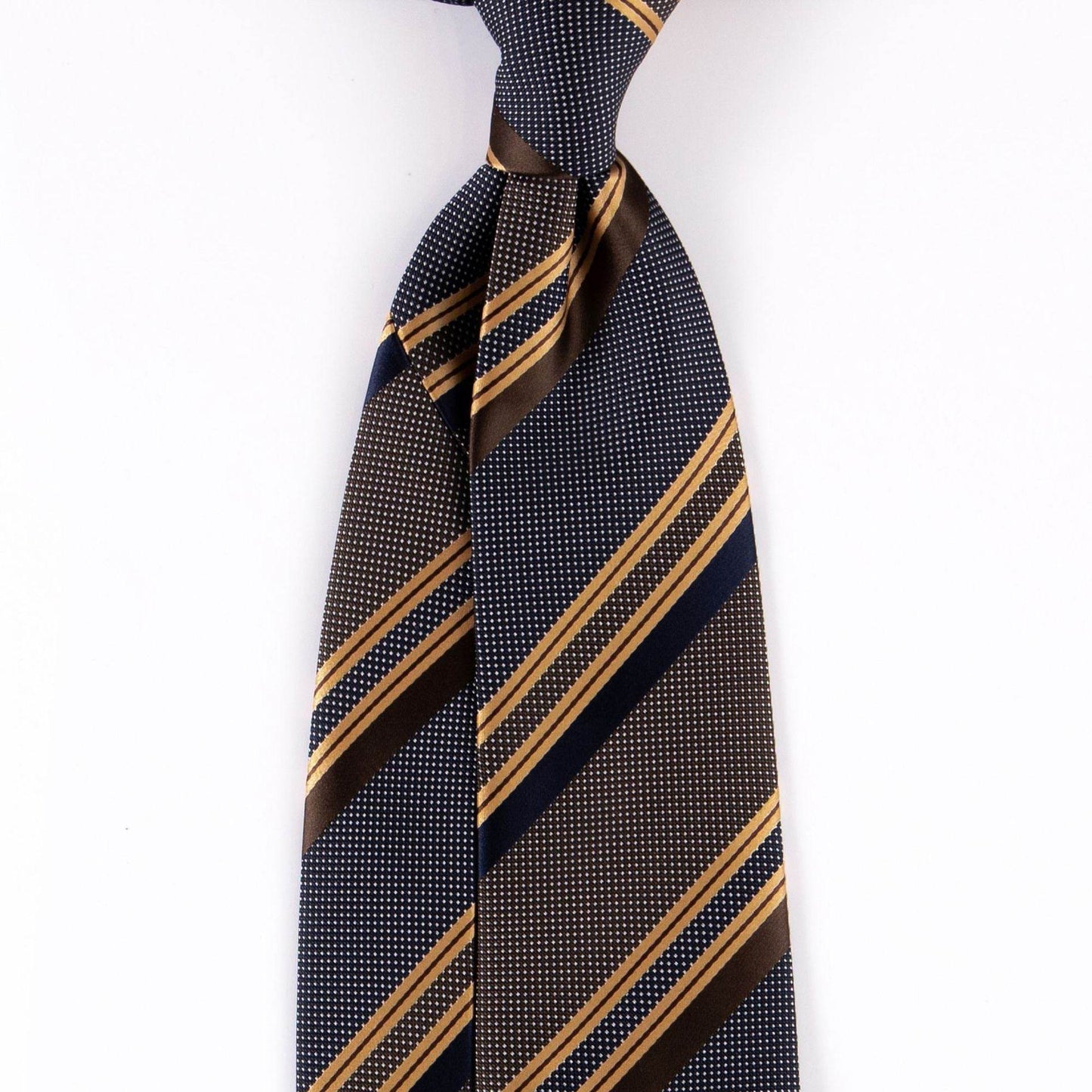 Buycenter Men's Casual Minimalist Bow Tie - Striped Rayon Design - Buy Center US
