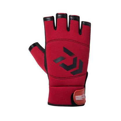 Buycenter Windproof Waterproof Fishing Gloves - Fingerless Style in Various Colors - Buy Center US