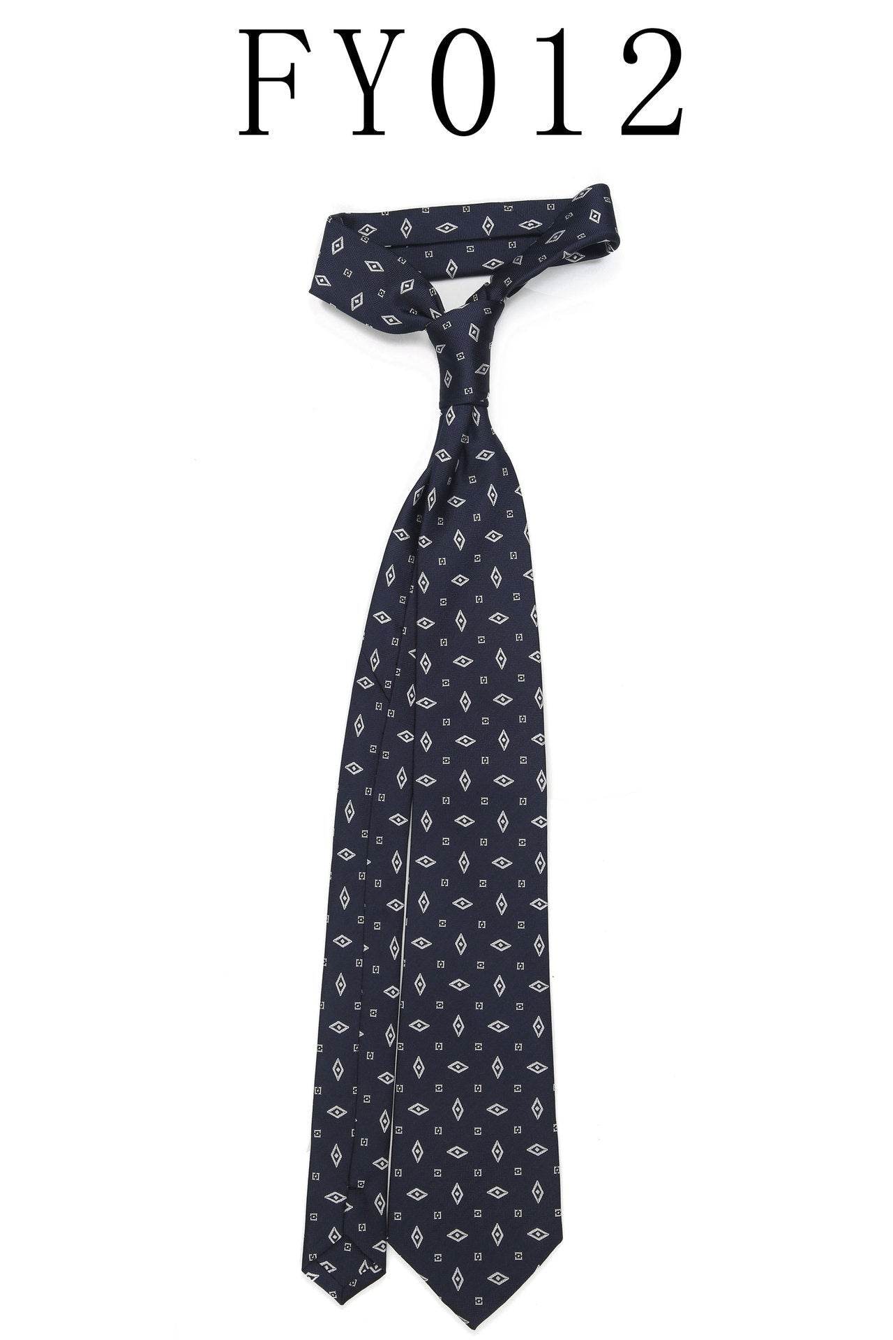 Buycenter Men's Bow Tie - High-Quality Silk, Trendy Striped Design - Buy Center US