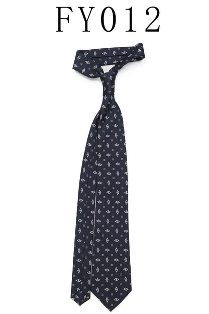 Buycenter Men's Bow Tie - High-Quality Silk, Trendy Striped Design - Buy Center US